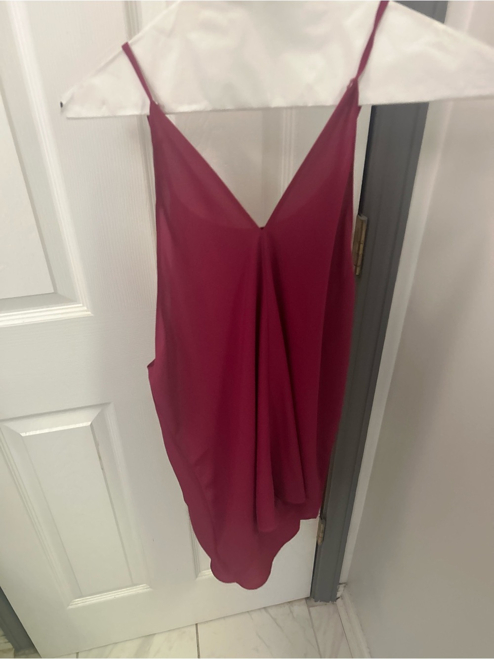 NWOT LOFT Plum-Colored Satin Cami - Picture 10 of 13
